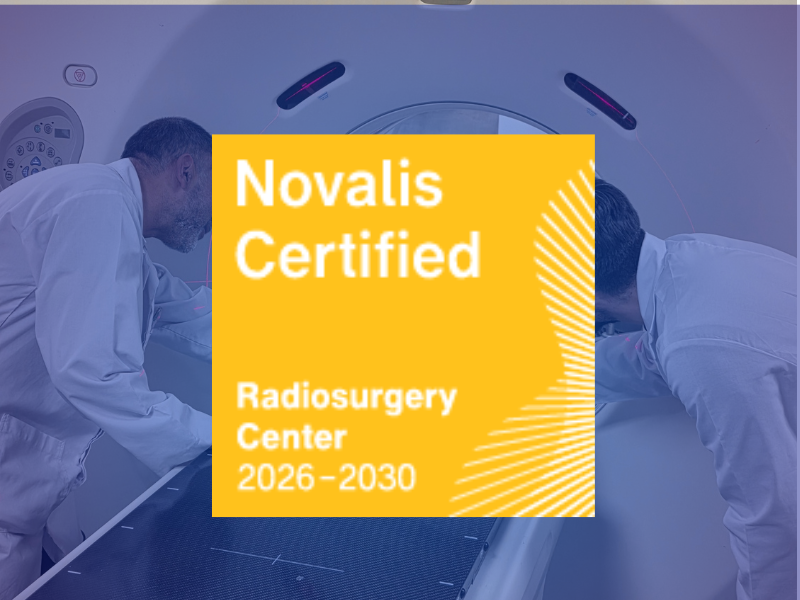 Radioterapia Siglo XXI recibe la Certificación Novalis