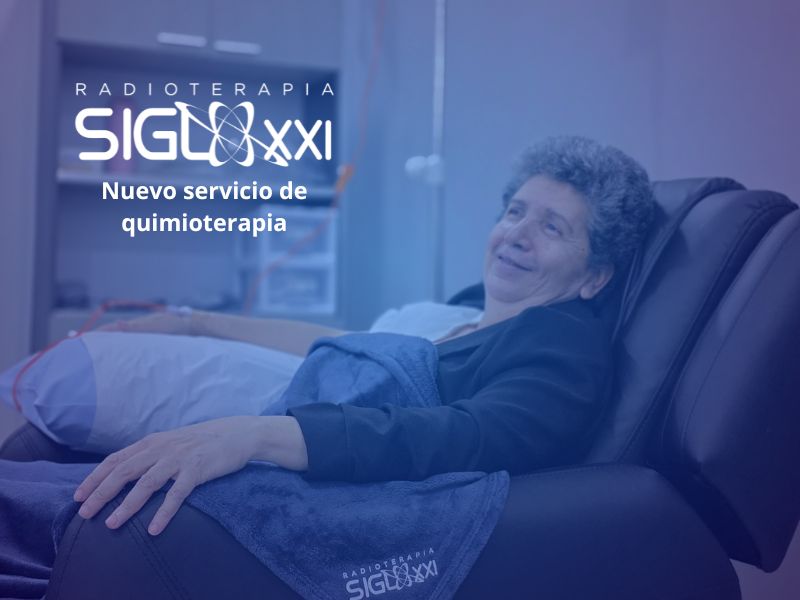 Radioterapia y quimioterapia en un mismo lugar. 