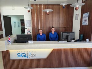Recepción de Radioterapia Siglo XXI