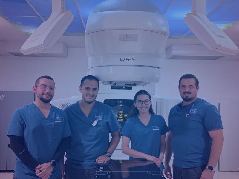Equipo de imagenólogos de Radioterapia Siglo XXI